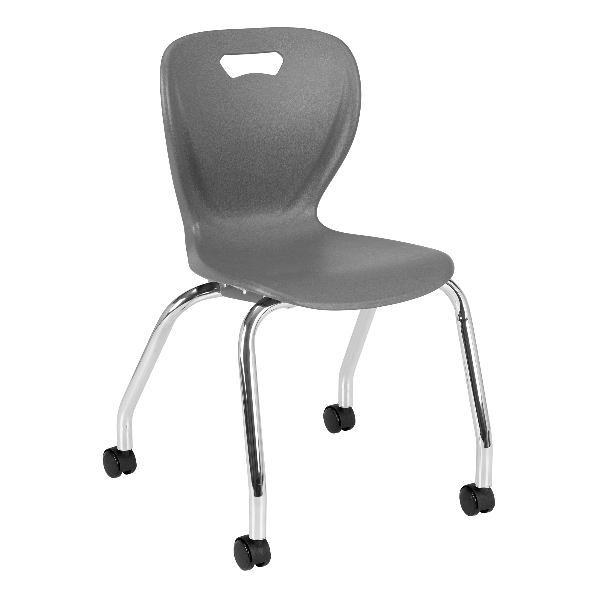 Learniture Shapes Series School Chair Pack of 4 LNT-INM3016NV-SO 16 Seat Height Navy