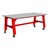 Ideate Series A-Frame Table w/ Laminate Top - Red