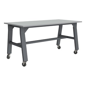 Ideate Series A-Frame Table w/ Laminate Top - Graphite
