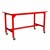 Ideate Series Industrial Table w/ Whiteboard Top - Red