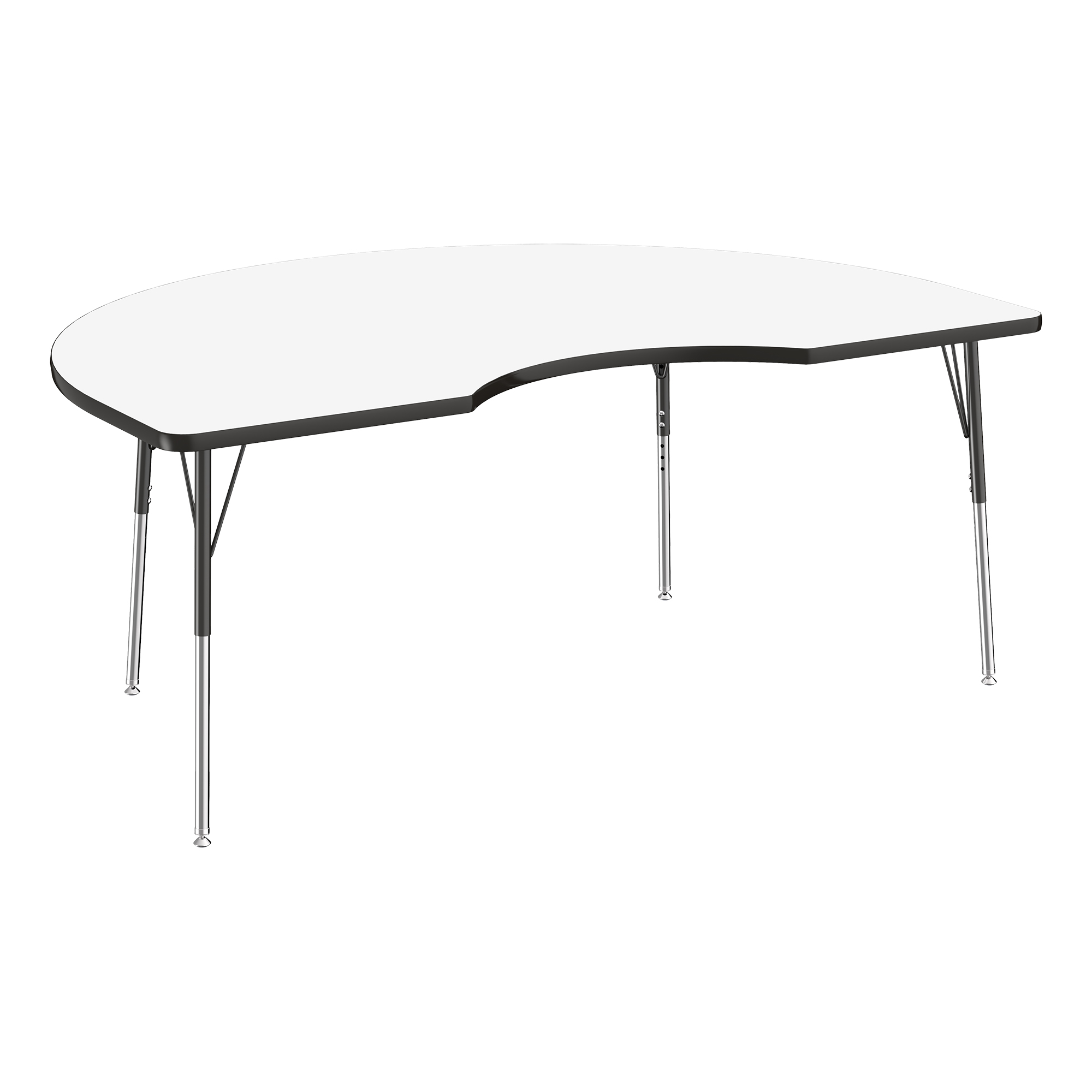 whiteboard kidney table