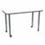 Shapes Accent Series Rectangle Collaborative Table w/ Whiteboard Top (24" W x 48" L) - North Sea