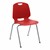 Academic Stack Chair - Red