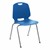 Academic Stack Chair - Brilliant Blue