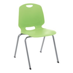 Academic Stack Chair - Apple Green