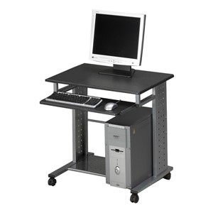 Empire Series Computer Desk – Shown in anthracite gray