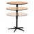Adjustable-Height Round Banquet Table - Shown w/ Laminate Top