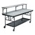 Double-Tier Mobile Buffet Table - Shown w/ Laminate Top