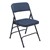 1300 Series Vinyl-Upholstered Premium Folding Chair - Blue