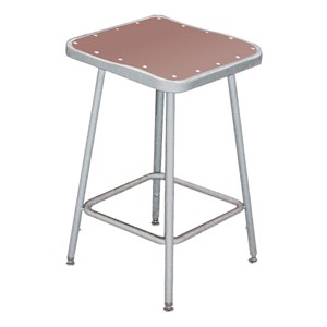 6300 Square Stool - Fixed Height (24" H)