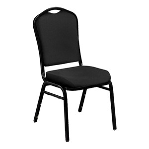 9300 Stack Chair - Black