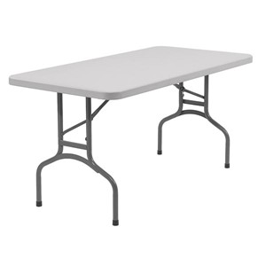 Lightweight Plastic Top Folding Training Table
