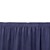 Shirred Pleat Stage Skirting - Navy