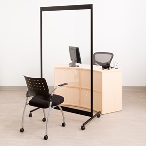 Clear Social Distancing Single Panel Room Divider