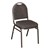 250 Series Stack Chair w/ 2 1/2" Thick Seat - Dark gray fabric w/ silvervein frame