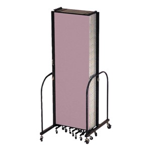 8' H Freestanding Portable Partition - 11 Panels (20' 5" L)