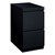 Two-Drawer Mobile Pedestal Cabinet - Black