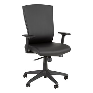 Contemporary High Back Premium Office Chair - Black