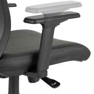Contemporary High Back Premium Office Chair - Adjustable Arm Rests