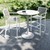 Alfresco Bistro Indoor/Outdoor Round Café Height Table (30" Diameter)