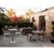 Alfresco Bistro Indoor/Outdoor Café Stool & Round Table Set