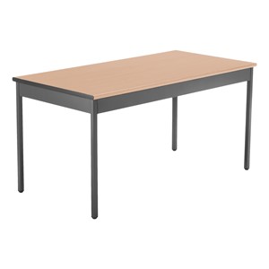 Heavy-Duty Utility Table w/ Scratch-Resistant Paint - Maple