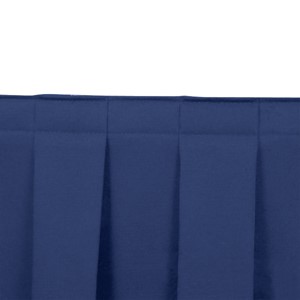 Box Pleat Stage Skirting - Royal Blue