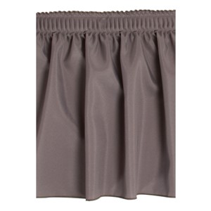 Shirred Pleat Stage Skirting - Charcoal Grey