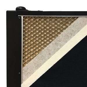 6' H Whiteboard Tackable Portable Partition - Panel core