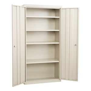 Heavy Duty Storage Cabinet w/ Fixed Shelves (36" W x 18" D x 72" H)