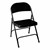 6600 Series Steel Folding Chair - Black