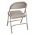 6600 Series Steel Folding Chair - Back view
