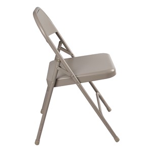 6600 Series Steel Folding Chair - Side view