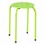 Assorted Color Plastic Stack Stool - Green