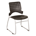 Ballard Plastic Stack Chair - Black