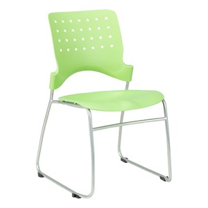Ballard Plastic Stack Chair - Green Apple