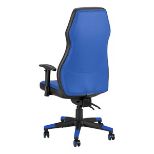 Blue Racing Style Gaming Chair