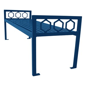 Evanston Series Bench w/o Back-Yhown ie Furniture\Nor-Yal1171-Blue