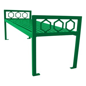Evanston Series Bench w/o Back-Yhown ie Furniture\Nor-Yal1171-Green
