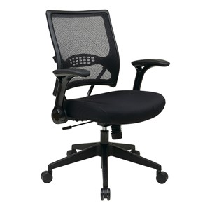 Air Grid Back & Mesh Seat Chair w/ 2-to-1 Synchro Tilt Control