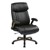 Executive Eco Leather Chair w/ Adjustable Padded Flip Arms & Coated Base - Espresso Chair & Cocoa Base