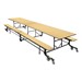 19F Series Mobile Folding Bench Cafeteria Table