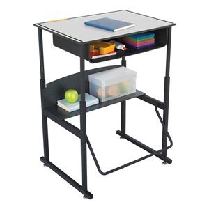 AlphaBetter Stand-Up Desk w/ Book Box - Kydex Top (36" W x 24" D)