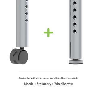 Preschool Bow Tie Mobile Collaborative Table - Leg Option