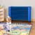 Blue Stackable Daycare Cot - Toddler (40" L) - Pack of Cots w/ Set of Four Casters - Stacked
