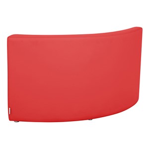 Shapes Vinyl Structured Soft Seating - Large Huddle 12" H (Primary Colors) - Quarter Round Seat - Back