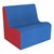 Foam Soft Seating - Sofa - Blue & Red