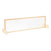 Double-Sided Acrylic Mirror Cot Divider