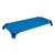 Deluxe Assorted Stackable Daycare Cot w/ Easy Lift Corners - Standard (52" L) - Pack of 16 Cots - Blue