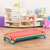 Deluxe Assorted Stackable Daycare Cot w/ Easy Lift Corners - Standard (52" L) - Pack of 24 Cots